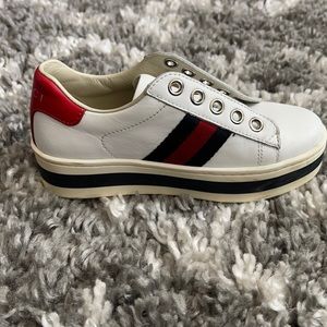 Gucci Toddler Girl Platform Sneakers Size 28 (11)